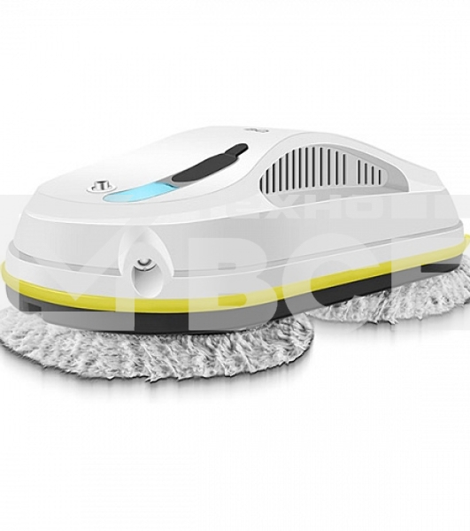 Робот-мойщик окон BQ WR200S White. Мощность 80 Вт/Объем для чистящего средства 110мл/Параметры электропитания 100-240 В,50-60 Гц/Страховочный трос 4м/Минимальная рабочая зона 40х40см/Для всех видов гладких поверхностей: кафель, ламинат, стекло