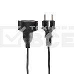 Удлинитель-шнур PROconnect на рамке ПВС 3х0,75мм², 30 м, с/з, 6А, 1300Вт, IP20, черный, фото3