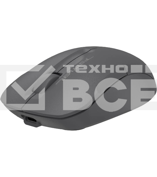 Мышь беспроводная A4Tech Fstyler FG15CS Air2 серый, 1200 dpi, радиоканал, USB, кнопки - 3