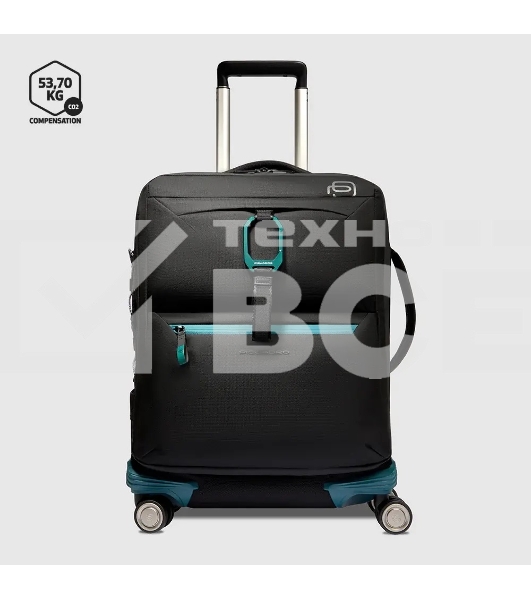 Чемодан Piquadro C20W BV6377C2OW наутр. кожа. черный