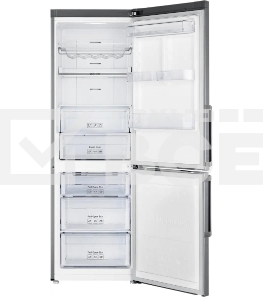 Холодильник Samsung RB33J3515S9/EF серебристый двухкамерный 231/108л морозилка снизу, No Frost