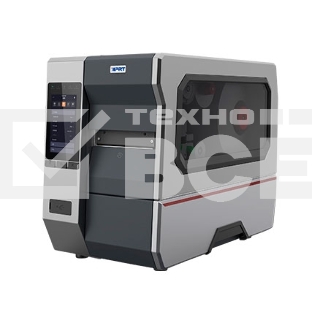 Принтер этикеток термотрансферный iDPRT iK4 Industrial 300 dpi, 254 мм/cек, Bluetooth, Ethernet, USB, серый