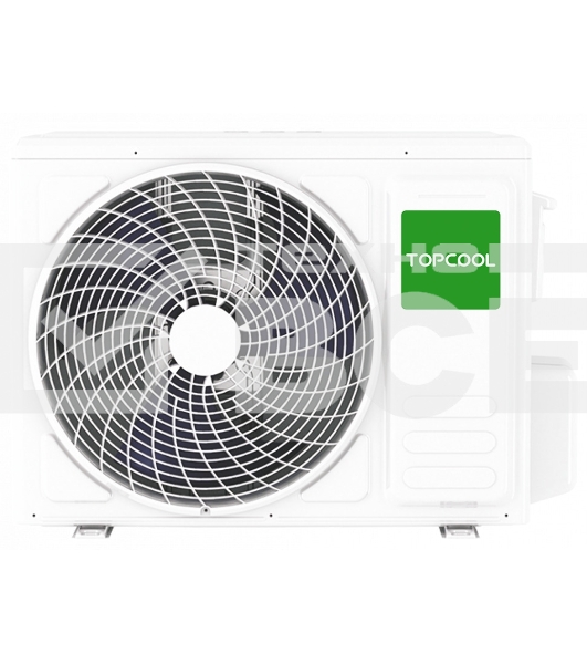 Кондиционер сплит-система TOPCOOL TR-09SBST1 9000 BTU, 25 м², 24 дБ, охлаждение, обогрев, осушение, белый