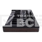 Клавиатура MIDI [231503] Arturia [MiniLAB 3 Deep Black] 25 клавиш, 8 энкодеров, 8 RGB пэдов, 8 фейдеров, дисплей, сенсорные регуляторы Pitch/Modulation, MIDI-выход, 1/4