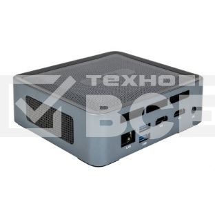 Мини ПК HIPER EXPERTBOX D20 Intel Core i5 1240P(1.7Ghz)/16384Mb/512PCISSDGb/noDVD/Int:Intel Iris Xe Graphics/BT/WiFi/war 1y/0.45kg/Тёмно-серый/Win11Pro + WiFi 6, BT 5.2,металл, VESA 75х75, 100х100