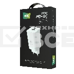 Сетевое зарядное устройство MORE CHOICE NC85 1USB+1Type-C 3.0A PD 20W+QC3.0, белый, фото5