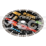 Диск алмазный отрезной Denzel HWD92 ф230 х 22,2 мм, сегментный, сухое резание, фото5