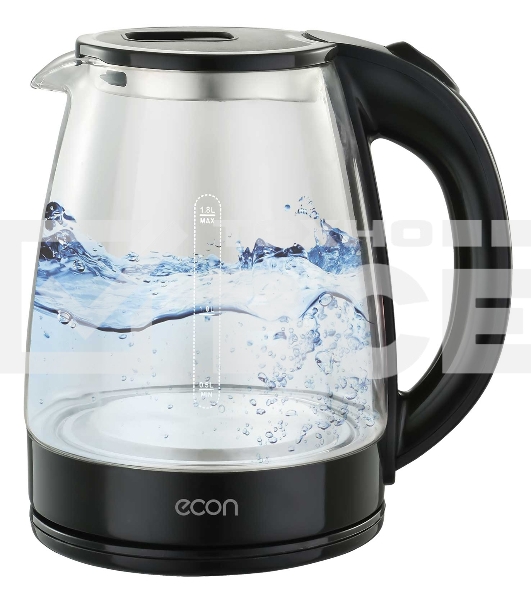 Чайник электрический стекло ECON ECO-1845KE