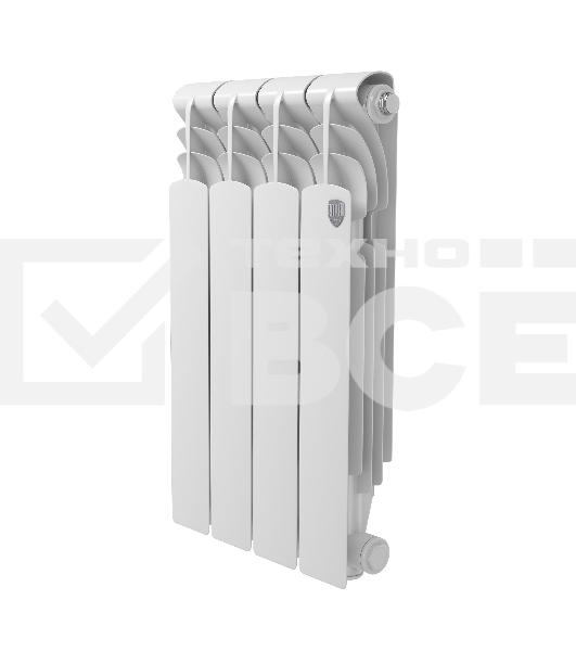 Радиатор алюминиевый Royal Thermo Revolution A 500 - 4 секц.