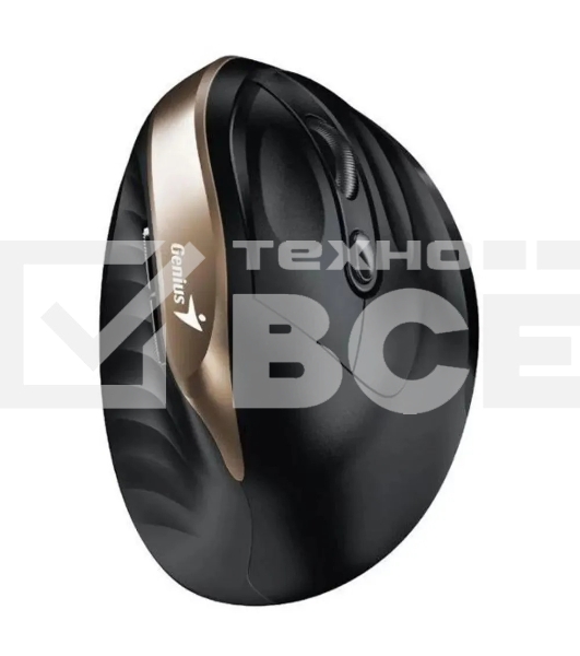 Мышь беспроводная Genius Ergo 8250S черный, 1600 dpi, радиоканал, USB, кнопки - 6