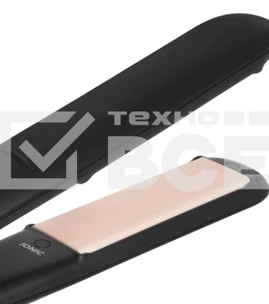 Выпрямитель для волос Philips BHS378/00 черный/розовый, 28 мм, 230 °C, 6 режимов