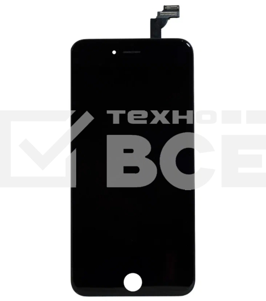 Дисплей Amperin для Apple iPhone 6 Plus в сборе с тачскрином (IPS), черный