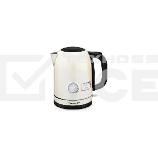 Чайник электрический BRAYER BR1005YE . 2200Вт, STRIX, сталь окраш, термометр,роз.
