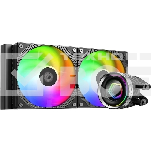 Система жидкостного охлаждения ID-Cooling FX240 INFINITY ARGB черный 120мм алюминий+медь 2000rpm 27.2db 4-pin 300W