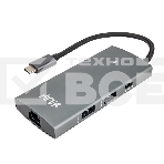Док-станция HIPER Docking station USB-C HUB 6in1 (1*USB-C 100W PD, 1*HDMI 4K@60Hz, 2*USB-A 3.0 (5Gbps data), 1*USB-C 3.0 (5Gbps data), 1*RJ45 Gb), фото20