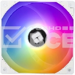 Кулер для корпуса Thermalright TL-C12CW-S (120x120x25мм, 4-pin PWM, ARGb, 66.17CFM, 25.6dBA, 1550RPM, белый), фото 1