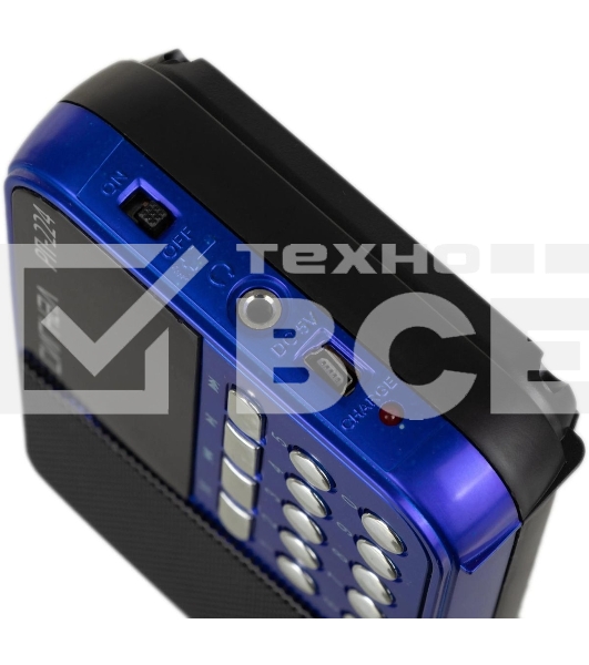 Радиоприемник Сигнал РП-224, бат. 3*АА (не в компл.), 220V, акб 400мА/ч, USB, SD, дисплей, фонарик