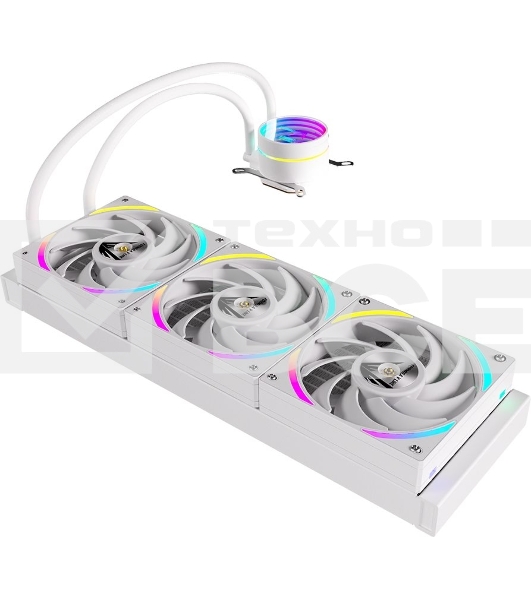 Система водяного охлаждения Formula Oasis L360 ARGB белый 120мм алюминий+медь 2000rpm 27db 4-pin 360W