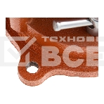 Тиски слесарные Sparta 100мм поворотные с наковальней, фото2