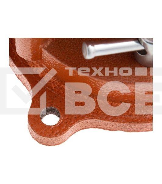 Тиски слесарные Sparta 100мм поворотные с наковальней