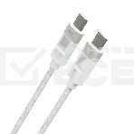 Дата-кабель MORE CHOICE (4620202555007) K87aa 2м USB 3.0A PD60W для Type-C Type-C- 2м, белый, фото4