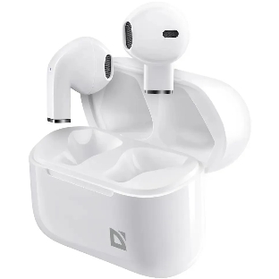 Гарнитура беспроводная DEFENDER (63955) Twins 955 белый, TWS, Bluetooth