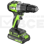 Дрель-шуруповерт аккумуляторная Greenworks GD24DD60 ударная аккумуляторная, 24V, бесщеточная, 30/60Нм,2х2Ач,ЗУ,кор 3704107CUC, фото4