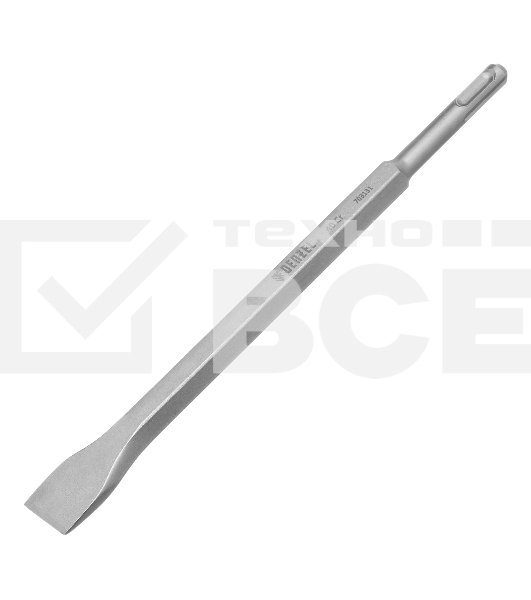 Зубило Denzel 14 х 20 х 250 мм, 40Cr, SDS PLUS