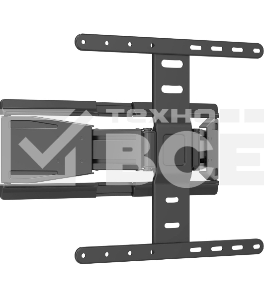 Кронштейн для телевизора Ultramounts UM955 черный 37'-75' макс.50кг настенный поворот и наклон