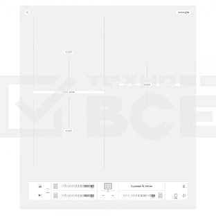 Варочная панель Zigmund & Shtain CI 24.4 W