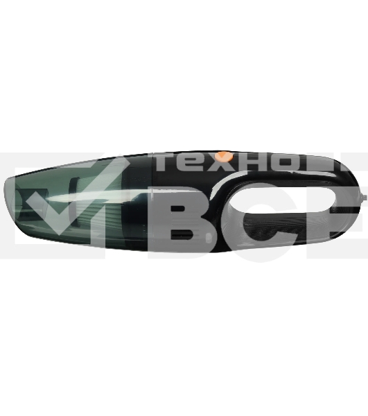 Пылесос автомобильный QUMO VaccoPM 6D черный/серый, 120 Вт, уборка сухая, пылесборник контейнер 0.35 л