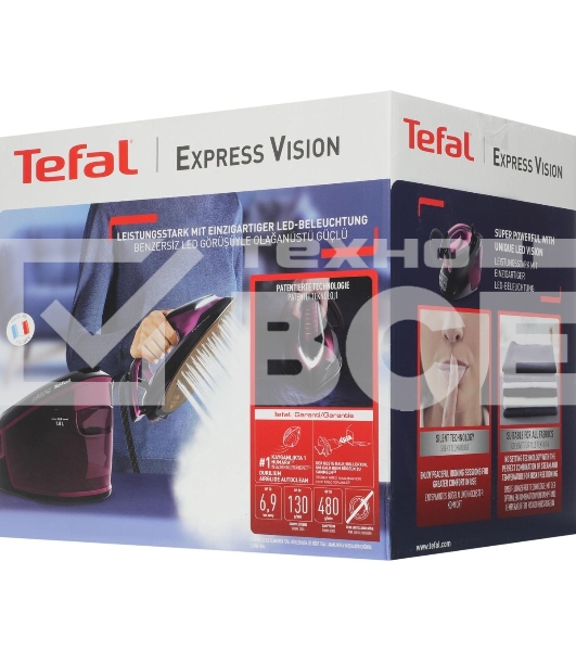 Парогенератор Tefal Express Vision SV8152E0 2800Вт фиолетовый/черный