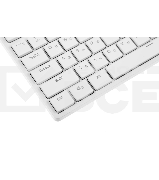 Клавиатура беспроводная Redragon Anubis беспроводная, USB, Bluetooth/Радиоканал, белый