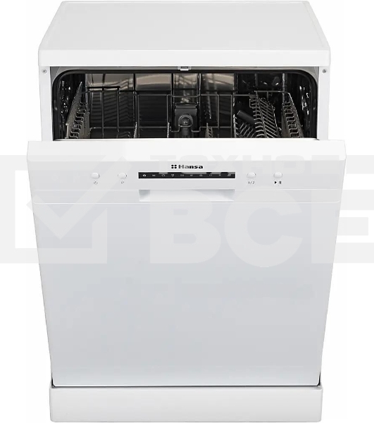 Посудомоечная машина Hansa ZWM616WH, белый, 59.8 см, 12 компл., 49 дБ, класс A++