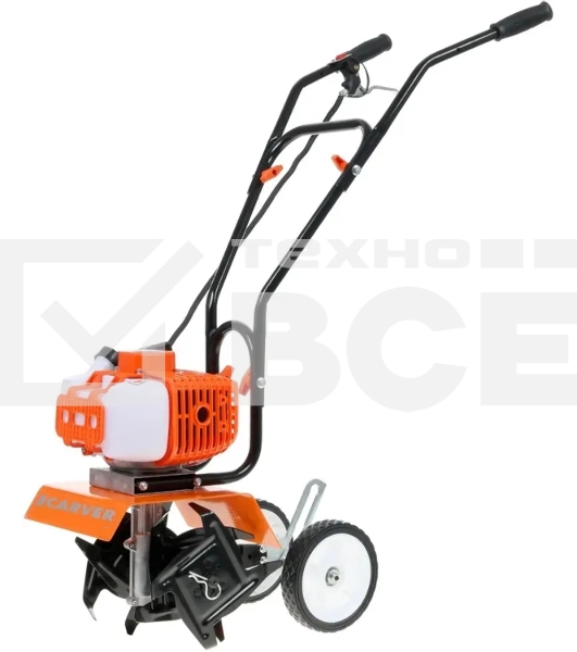 Культиватор бензо CARVER T-300 мини 3лс 2ткт шир.26см