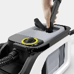 Пылесос моющий Karcher SE 3 Compact Home Floor *EU белый/черный, 500 Вт, уборка влажная/сухая, пылесборник контейнер 2,9 л, фото3