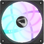 Вентилятор для корпуса Formula PA120 ARGB 120х120x25 черный 4-pin 26.8дБ (PA120 BLACK) Ret, фото5