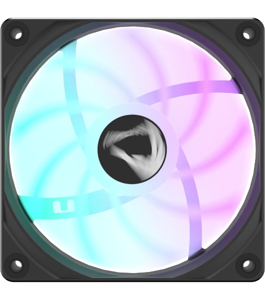 Вентилятор для корпуса Formula PA120 ARGB 120х120x25 черный 4-pin 26.8дБ (PA120 BLACK) Ret