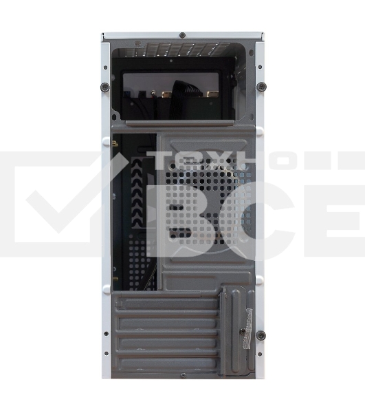 Компьютерный корпус MiniTower Ginzzu B185 White mATX,2xUSB2.0, белый,w/o PSU, w/o fan (Ginzzu B185)