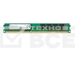 Оперативная память Kingston ValueRAM, DDR3, 4GB (1x4GB), 1600MHz, CL11, DIMM