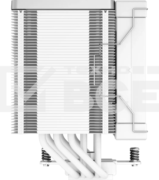 Кулер для процессора DEEPCOOL AK500 WH белый, 120 мм, алюминий/медь, 1850 об/мин, 31.5 дБ, 4 pin, 240 Вт, 158 мм