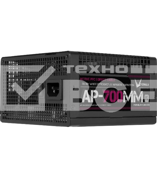Блок питания Aerocool / Formula ATX 700W AP-700ММ 80 PLUS WHITE (20+4pin) APFC 120mm fan 6xSATA RTL