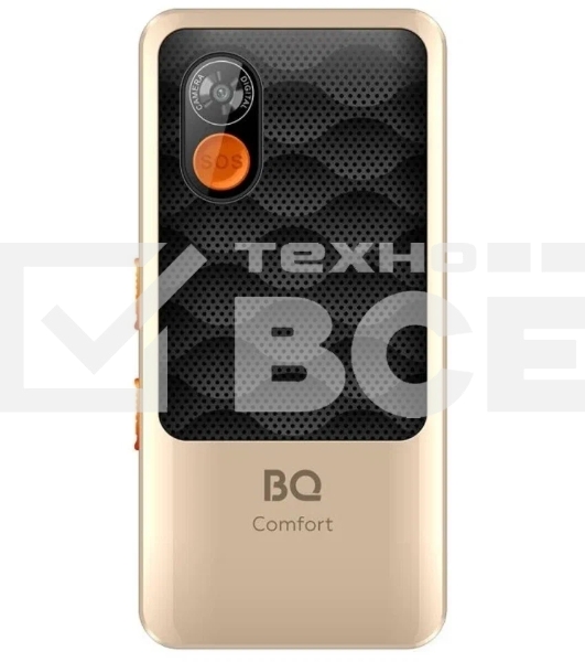 Мобильный телефон BQ 2006 Comfort золотой/черный
