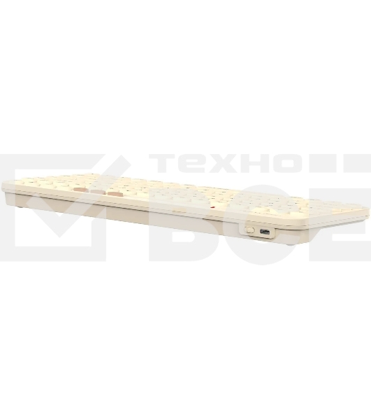 Клавиатура A4Tech Fstyler FBK36C AS беспроводная, USB, Bluetooth/Радиоканал, бежевый