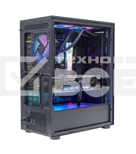 Компьютерный корпус Silverstone G41FA512ZBG0020 High airflow ATX mid-tower chassis with dual radiator support and ARGB lighting High airflow ATX mid-tower chassis with dual radiator support and ARGB lighting