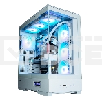 Компьютерный корпус ZALMAN P50 DS, ATX, WHITE, WINDOW, 2x3.5