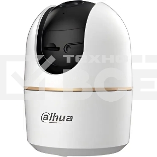 Мини-PT IP-видеокамера DAHUA DH-IPC-H4AP-0360B с Wi-Fi 2.4ГГц 4Мп, 1/3” CMOS, объектив 3.6мм, видеоаналитика, ИК до 10м