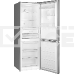 Холодильник Weissgauff WRK 185 Total NoFrost Inverter нержавеющая сталь двухкамерный 205/86л морозилка снизу, фото24
