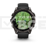 Смарт-часы Garmin Fenix 8 AMOLED Sapphire угольно-черный DLC, черный 47мм, фото6