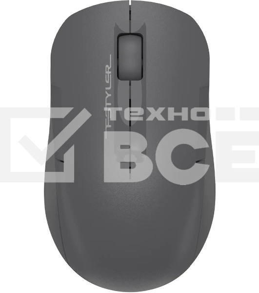 Мышь беспроводная A4Tech Fstyler FG15CS Air2 серый, 1200 dpi, радиоканал, USB, кнопки - 3